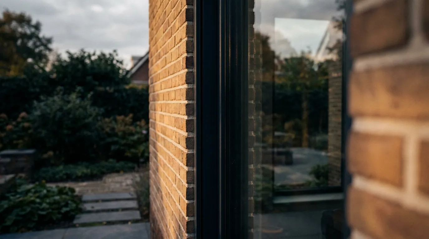 Aanbouw — vakwerk in detail in Almelo